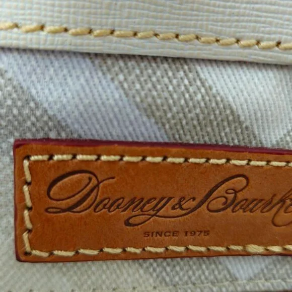 Dooney & Bourke Large Camel Shelby Shopper - Picture 4 of 12